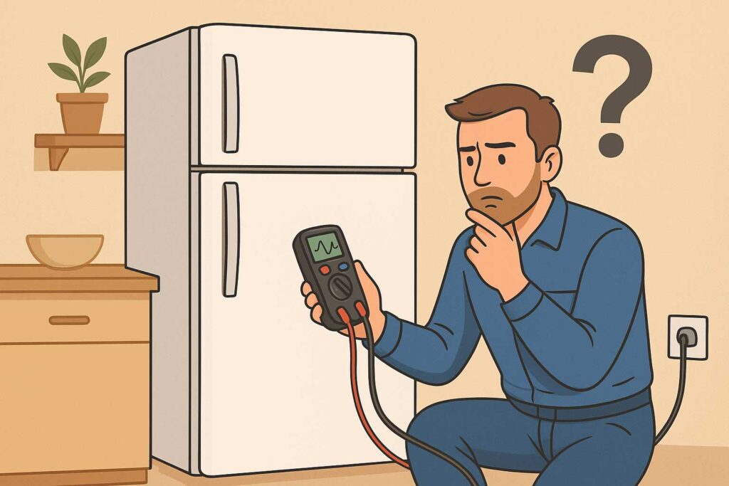 عیب یابی یخچال