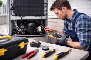  علت روشن نشدن یخچال چیست؟ (بررسی فیوز تا کمپرسور)